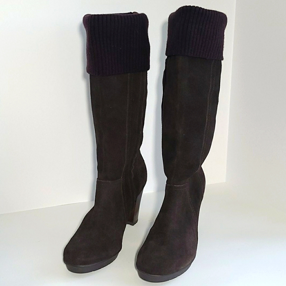 NWOB Kenneth Cole Reaction leather boot w/heel